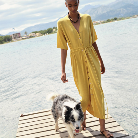 The Best Tan, Oversized Turtleneck Sweater to Dress Up or Down